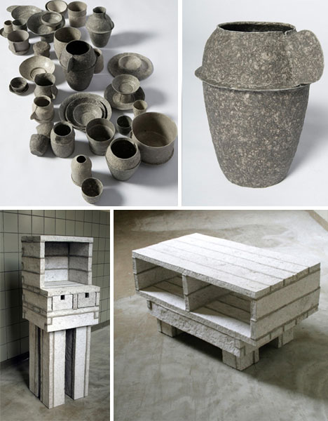 paper pulp furnishings