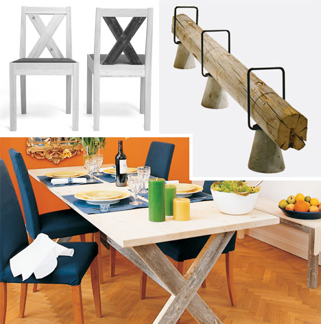 prefab recycled wood furniture