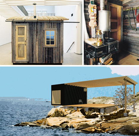 prefab rustic modern design