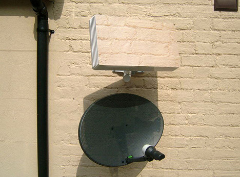 satellite dish camouflage