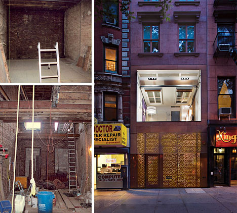 brownstone renovation interior