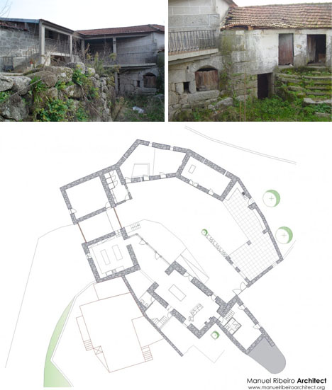 historic old villa buildings