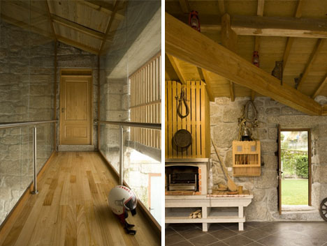 historic villa wood addition