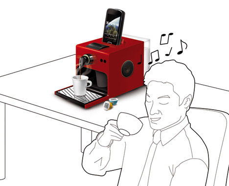 musical high tech coffee