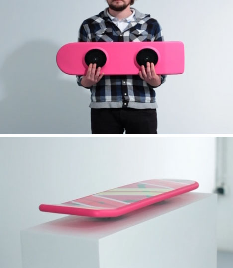 real electromagnetic hoverboard