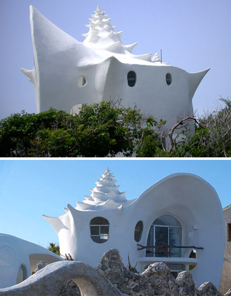 Shell Shaped House