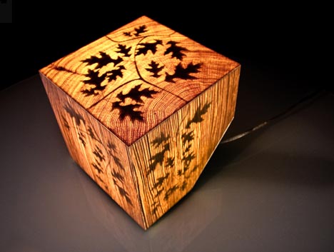 wood lamp design