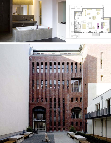 berlin loft plan exterior