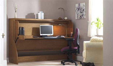folding bed desk study