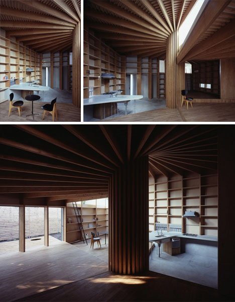 small wood interior lighting