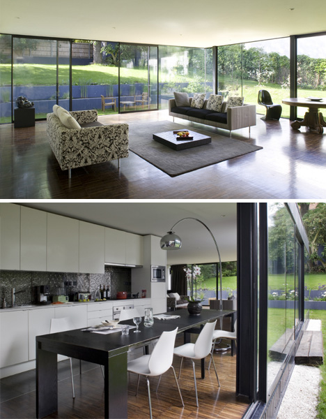 cantilever living dining rooms