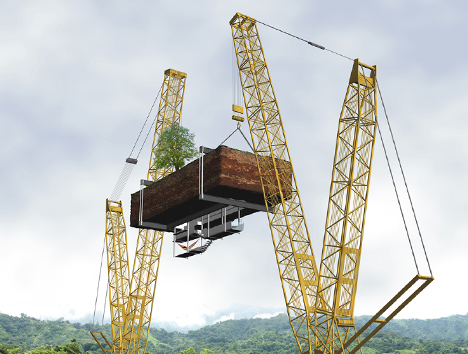 fantastic floating house