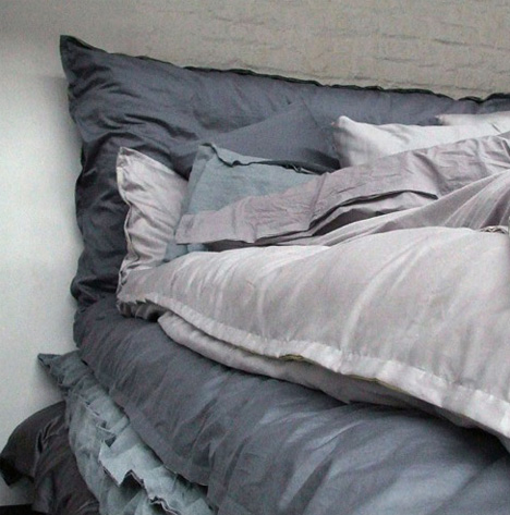 Inredning och design - Linda Topic's snygga designade säng utan stomme