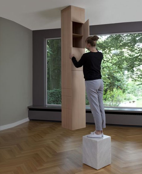 Ceiling Suspended Shelves