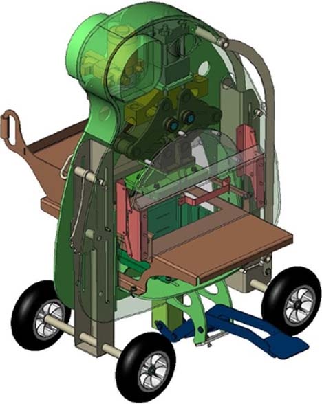 clay block making device