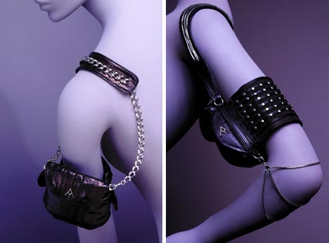 night bar black bag