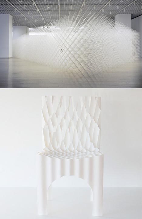paper art installation projects