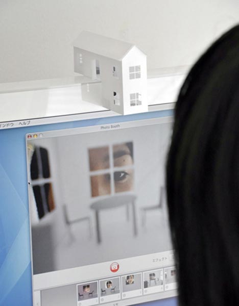 paper web camera art