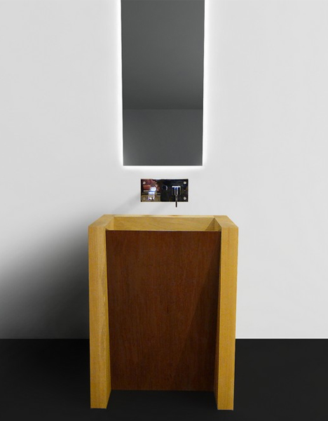 corten interior application idea