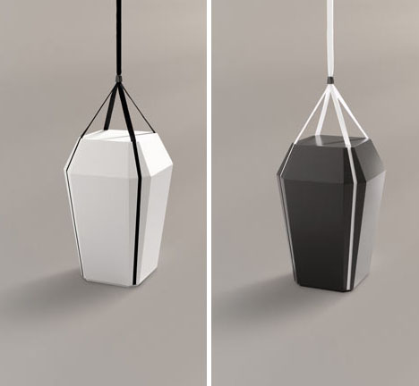 diamond elegant shaped urns