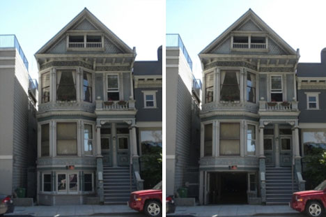 hidden victorian house garage