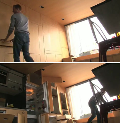 tiny space saving condo