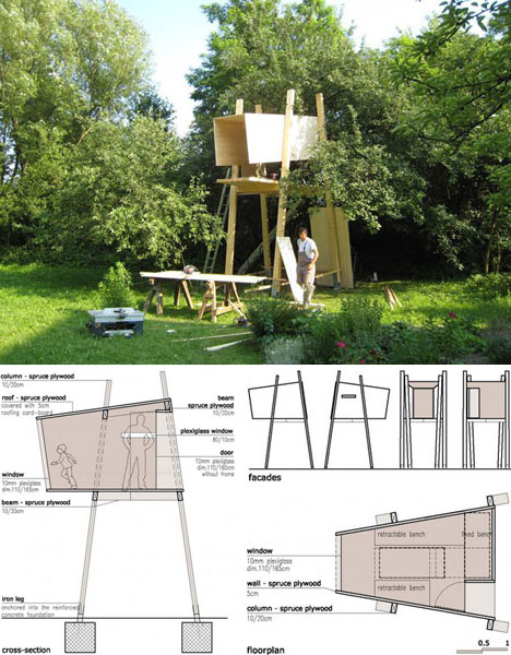 tree house plans for kids. Treehouse for Kids [Plans
