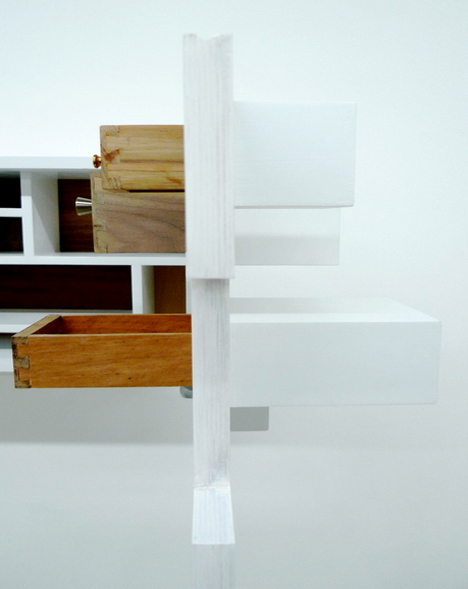 implosive cabinet drawer detail
