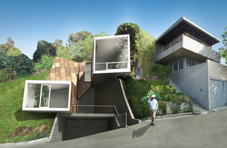 hillside house money shot