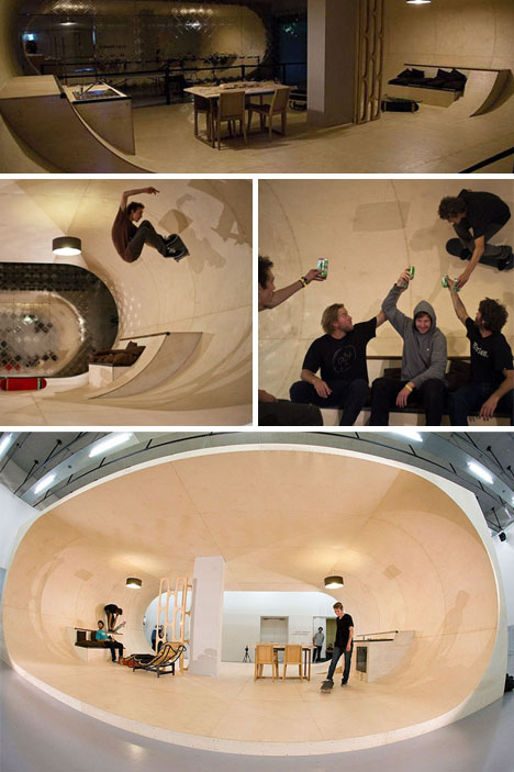 skateable home interior model