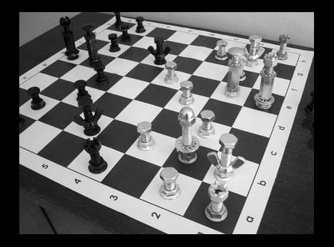 diy chess piece set