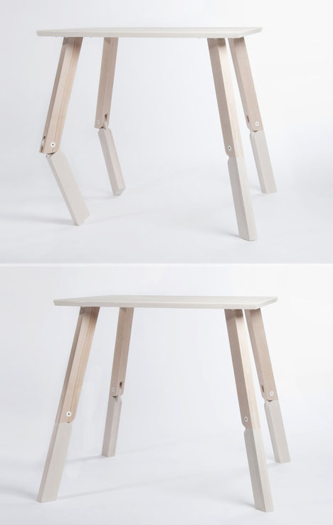adjustable coffee dining tables
