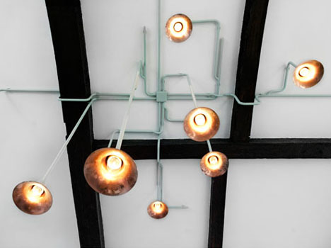 modular hanging lamp collection