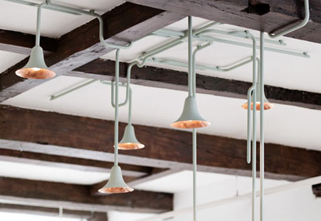 modular metal ceiling lights