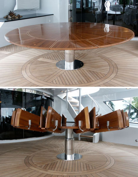 All in One Adjustable Table Flips Up & Out, Lifts & Lowers rotating manual leaves table All in One Adjustable Table Flips Up & Out, Lifts & Lowers