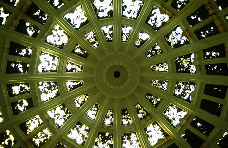 underwater iron glass ceiling