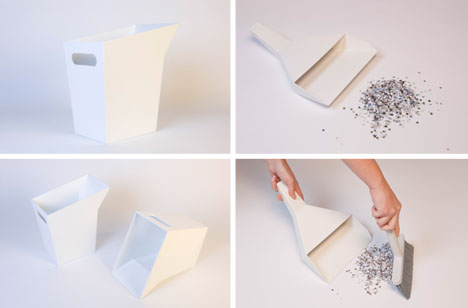 dust pan brush hybrid