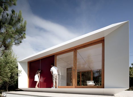 mima house external plywood panels
