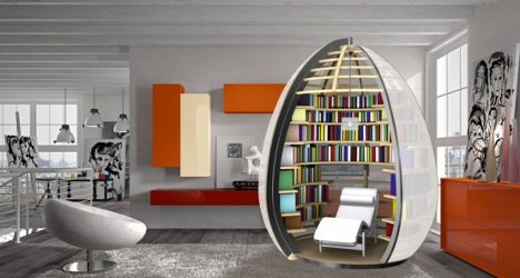 personal mobile egg shaped room