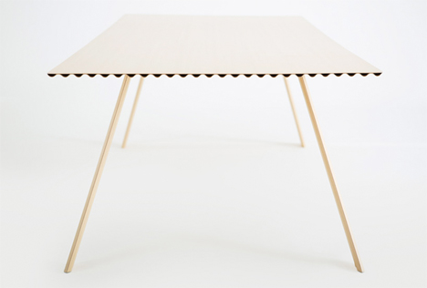 Hubert Lightest Timber Table 2