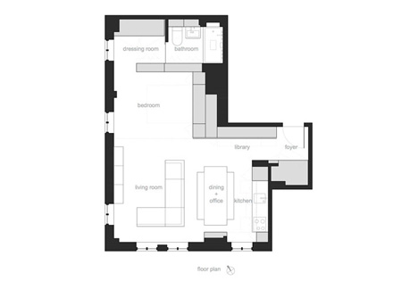 floor plan transformer apartment