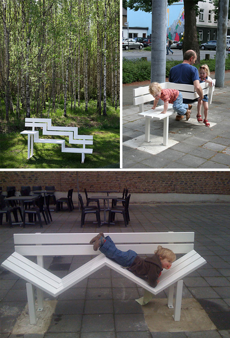 interactive alternative benches