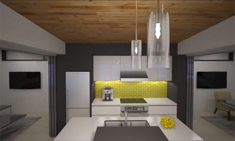 kitchen borealis modular home