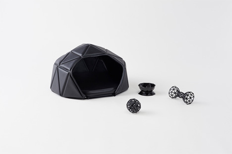 nendo suite of transforming dog objects