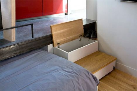 stair storage for tiny spaces