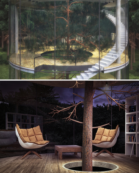 tree house concept renderings