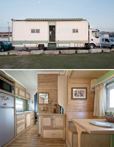 Converted Solar Truck Home 2