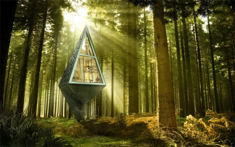 recyclable eco-friendly tree houses