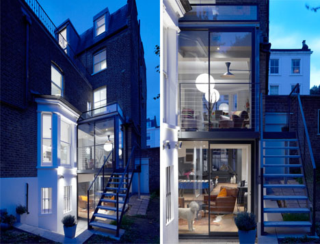 Modern Glass Addition London Home 2