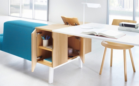 rearrangeable office furniture